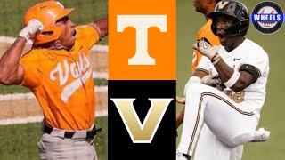 #1 Tennessee vs Vanderbilt (G2, EXCITING!) | 2024 College Baseball