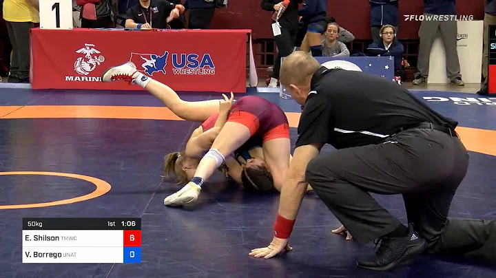 50 Kg Prelims Emily Shilson Titan Mercury Wrestlin...
