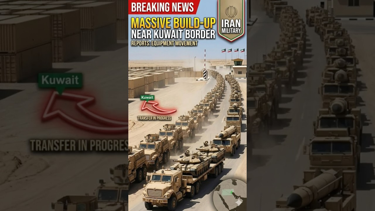 Iran Moves Military Equipment Toward Kuwait Border – Tensions Rise