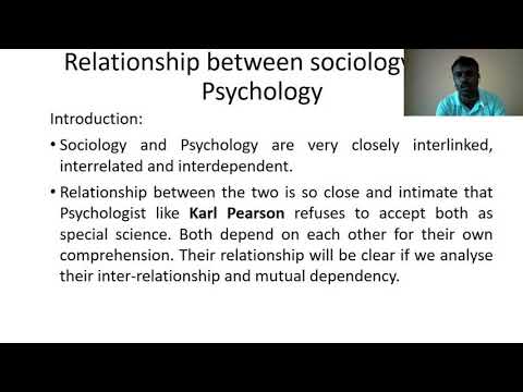 relation between sociology and psychology