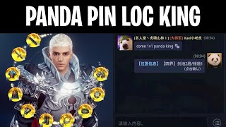 PANDA PIN LOCATION KING WLD - KAEL vs PANDAKINGWLD 🐶🐼 | MIR4