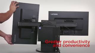 Lenovo ThinkCentre Tiny-In-One Monitor Stand Product Video