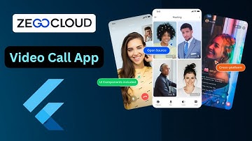 How to Build Video Call and Audio Call App in Flutter Using ZegoCloud | Full Tutorial