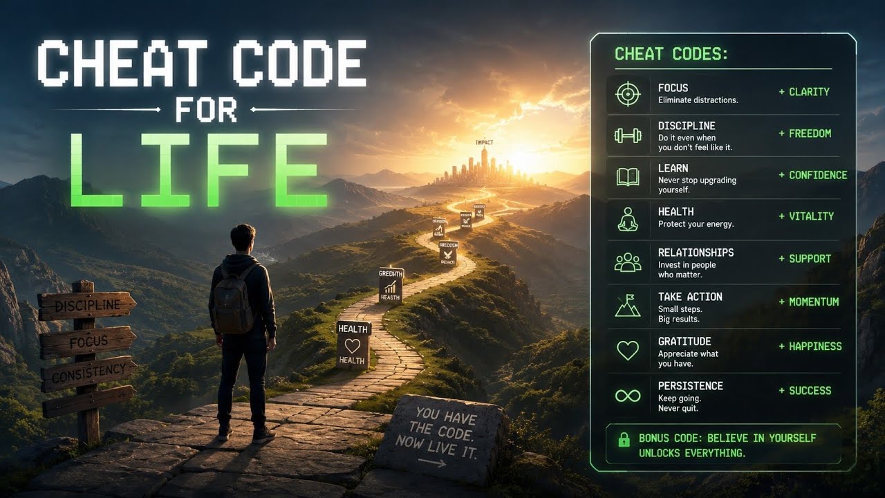 Cheat code for Life | 18 Jun 2026 | @PremanandhanNarayanan