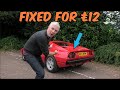 Ferrari 308 IMPOSSIBLE Problem SOLVED - You Won't Believe What It Was!!