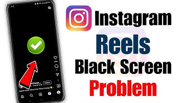 How to fix instagram reels black screen | instagram reels black screen problem 2025
