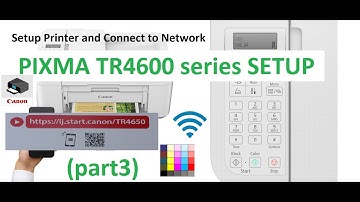 Canon PIXMA TR4670 TR4640 TR4650 SETUP (part3) printer and WiFi setup with Canon PRINT App