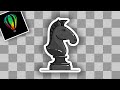 Как нарисовать шахматного коня в программе Corel DRAW. Подробный урок