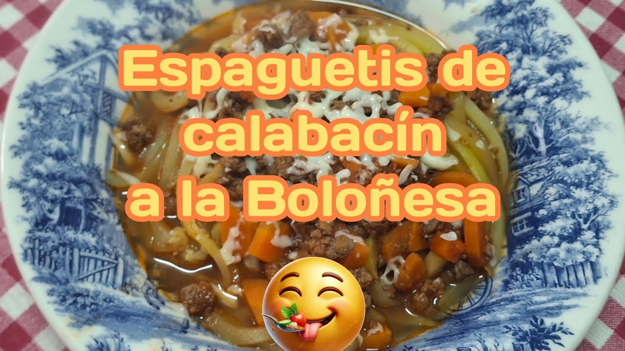 🥒🍝 Espaguetis de Calabacín a la Boloñesa | Receta Digestiva para SIBO y Colon Irritable