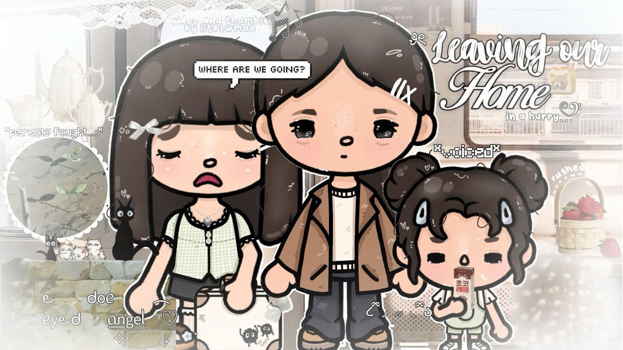 .☘︎ ݁˖ покидаем наш дом… ₊‧ 𖧧 1 серия «Деревни под деревьями» || *ОЗВУЧИВАЕТСЯ* || toca life world