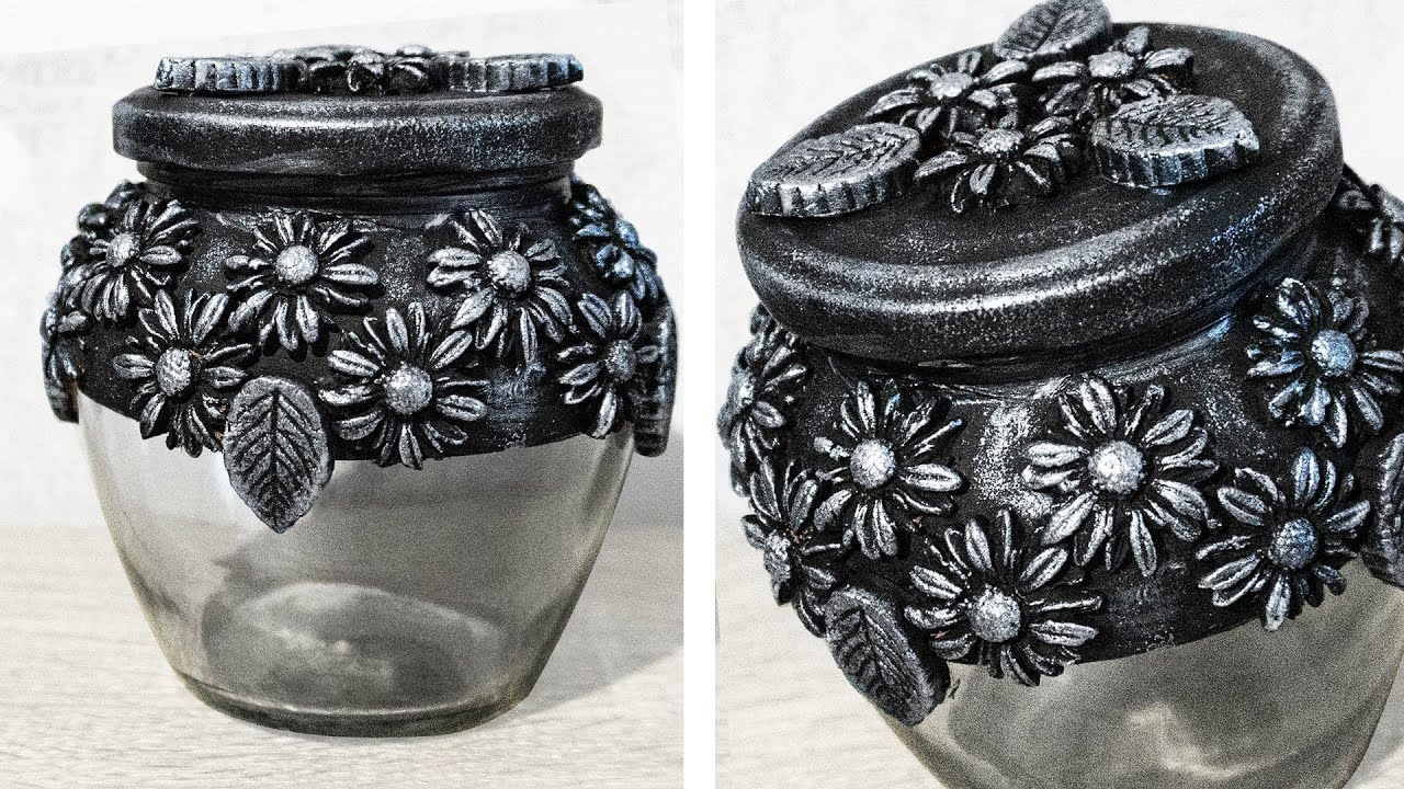 Декор банки своими руками / Идея декора из пустых банок