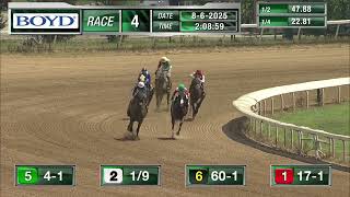 RACE 4 PROGRAM 8 6 2025