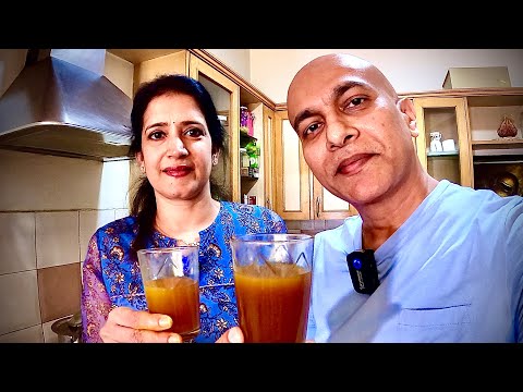 how-to-make-ayurvedic-fresh-turmeric-immunity-booster-at-home-|-manjal-kashayam