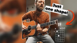 BEAUTIFUL SOUNDING CHORD TRICK! #Shorts