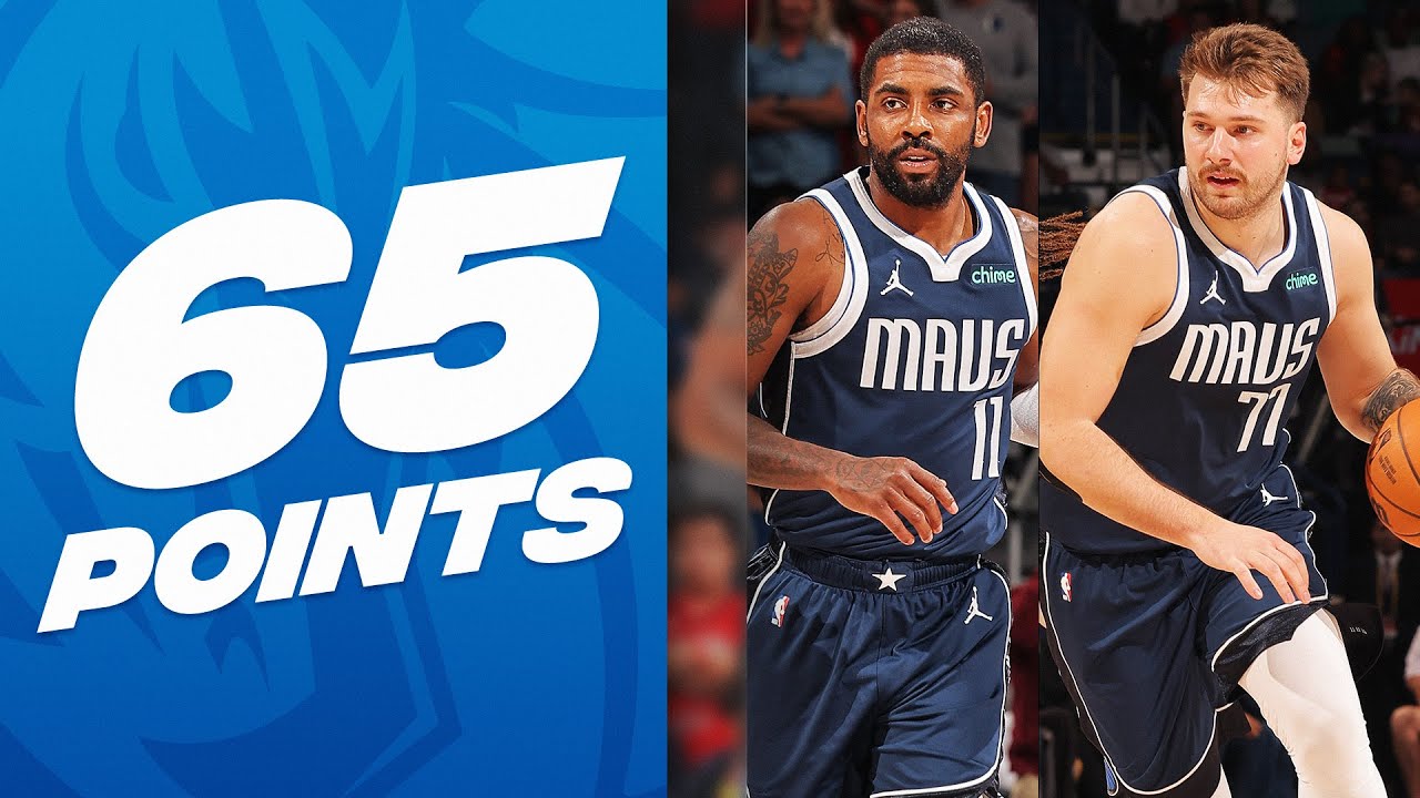 Kyrie (35 PTS) & Luka (30 PTS) Combine For 65 Points! | November 12, 2023