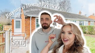BUYING OUR FIRST HOUSE! 🏡 UK Home Buying Journey (Start to Finish Vlog) as First-Time Buyers! 🔑 Information