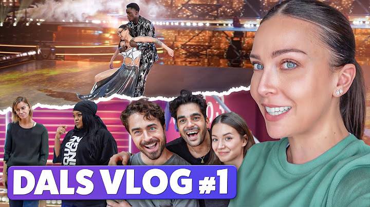 Je retrouve les danseurs de DALS + nos entraînements avant le premier prime