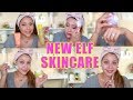 NEW ELF SKINCARE! BEST NEW AFFORDABLE DRUGSTORE SKINCARE ROUTINE!