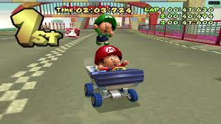 Mario Kart Double Dash Baby Mario & Baby Luigi 100Cc All Tour Cup