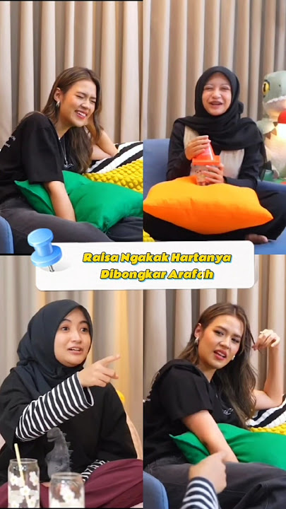 Raisa ngakak hartanya dibongkar sama Arafah ❗❗🤣🤣#arafahrianti #raisaandriana #haldarianta
