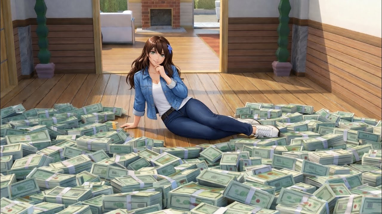 Finding Free Money Everywhere 💰 | Lucky Girl Adventure | Sakura School Simulator