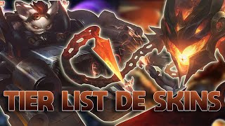 TIER LIST DE SKINS DUPLA - RUMBLE E VEL'KOZ (MUITA EXPLOSÃO)