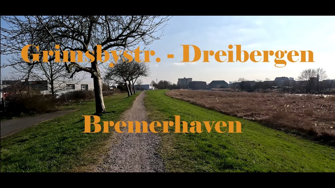 4K Scenic Drive to Grimsbystr. - Dreibergen | Bremerhaven