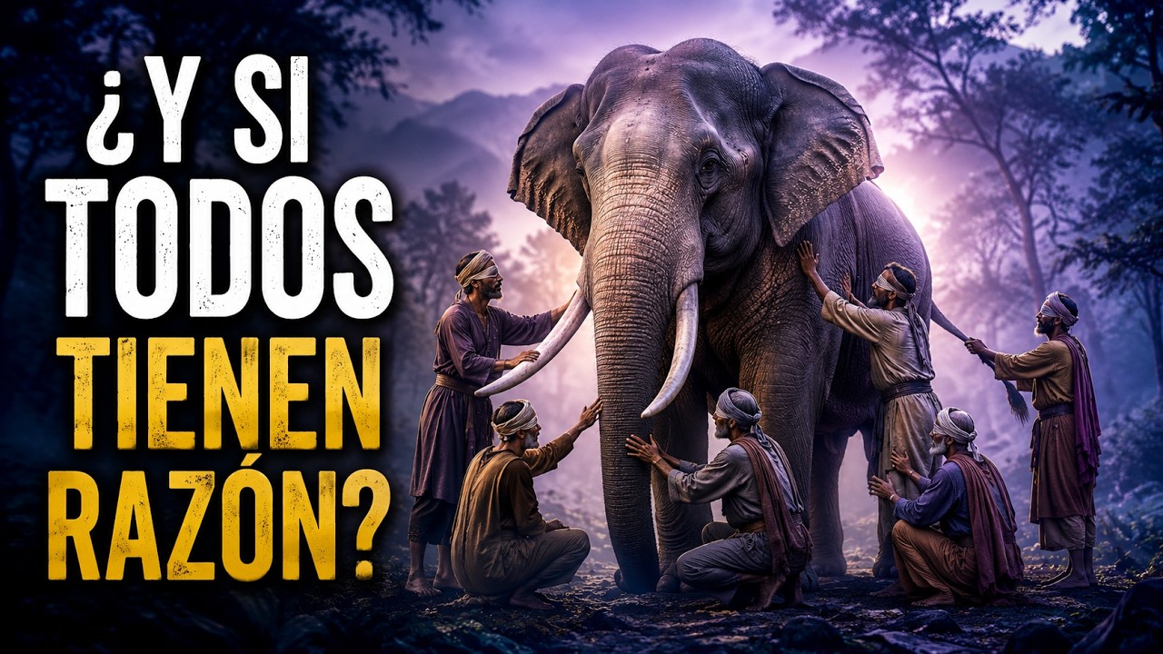 LOS SEIS SABIOS CIEGOS Y EL ELEFANTE: Un cuento corto en español