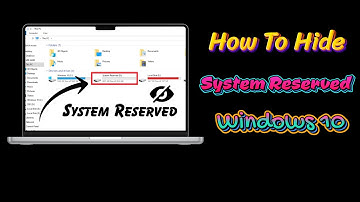 How to Hide System Reserved Partition in Windows 10 & Windows 11 | Technical Janiii🔥