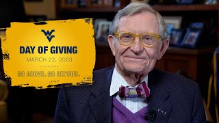 Today is WVU Day of Giving! Join President Gee in Making a Gift