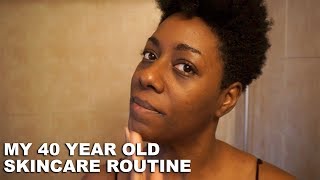ATTENTION BLACK WOMEN over 40! Simple Skin Care Routine | BEAUTYCUTRIGHT