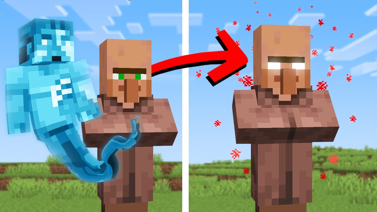 We Became GHOSTS and Possessed Every Mob in Minecraft