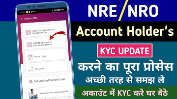 NRO/NRE Account Holder