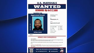 $5,000 reward offered in search for suspect wanted for assault of Philadelphia police officer