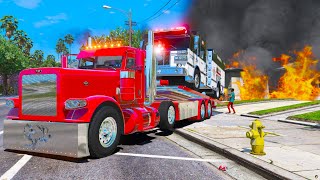 Converting Tow Truck Into Fire Truck in GTA 5 RP