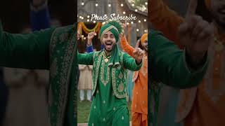 Boys group bhangra on farm #bhangra #viral