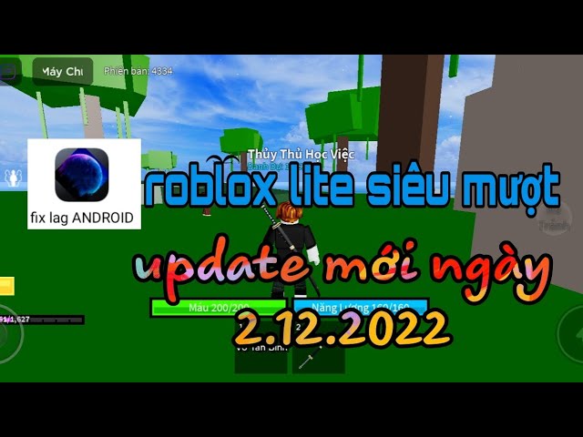 ROBLOX LITE✓]NOVA ATUALIZAÇÃO DO ROBLOX LITE PARA ANDROID📲tire seu lag  agora!! 