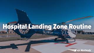 Hospital Landing Zone Routine: Safety, Preparation, and Approach Procedures