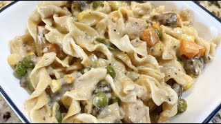 Instant Pot Cockadoodle Noodles (Chicken Noodle Casserole)