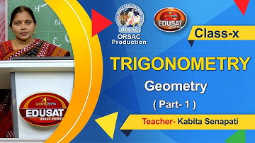 Trigonometry, Part -1 || Geometry || Class - X