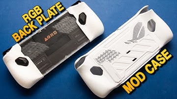 Awesome ASUS ROG Ally Mods! - RGB Back Plate & Mod Case Review