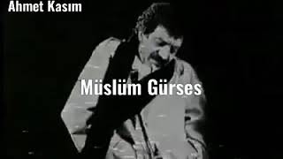 Müslüm Gürses Meselem المغني التركي مسلم جورسيس قضيتي انا من اجمل الأغاني التركية