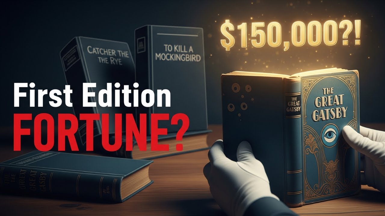 This Old Book Is Worth $150,000!  First Edition Treasures