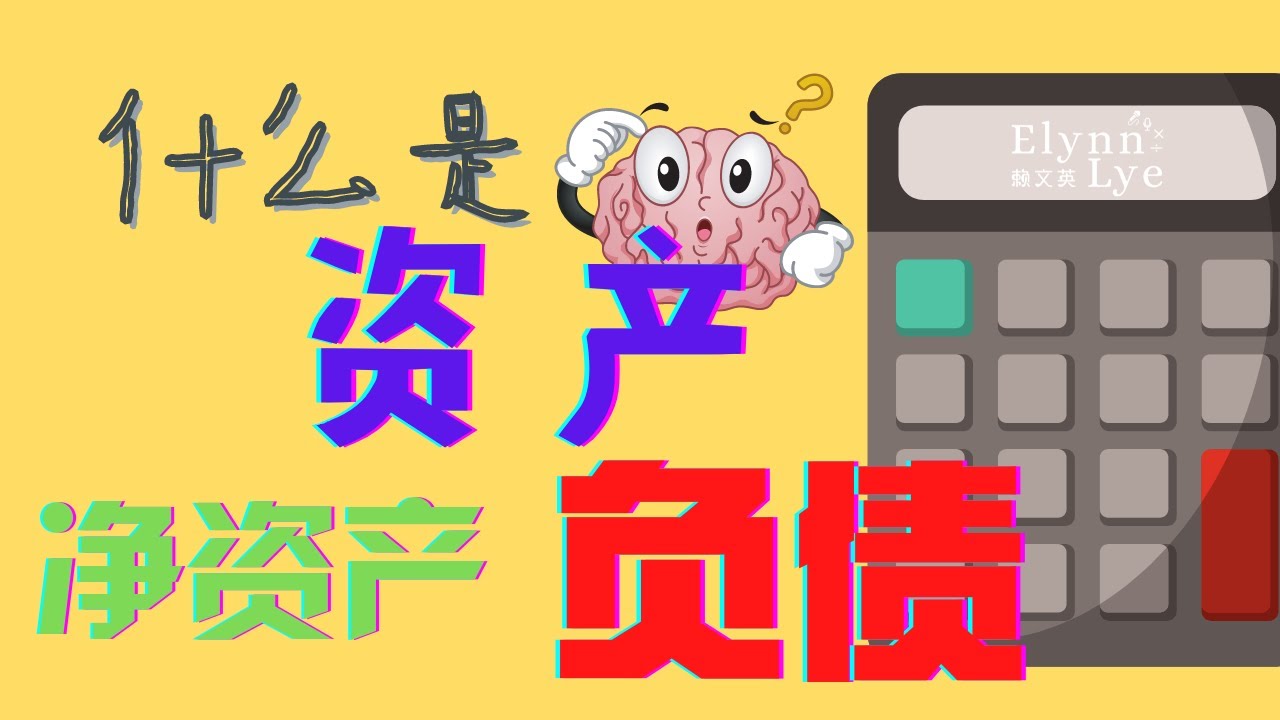 资产、负资产、净资产 - 思维题｜什么是资产和负资产？线上教学短片｜实际教学影片【九】 🧸 TcherLye赖文英