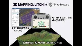 Large-Area 3D Mapping with Litchi + SkyeBrowse + DJI Drones | Litchi Is Back!