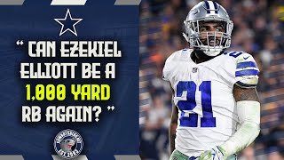 Can Ezekiel Elliott be a 1,000 yard RB again?