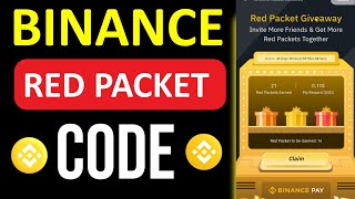Binance Ka Nove Ka Gift Aagya Jaldi Se Claim Krlo Red Packet Code Today