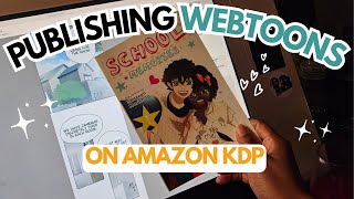 Making $800 with my WEBTOON on Amazon || HOW to PUBLISH a Webtoon on KDP