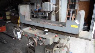 Covel 10H 618 Reciprocating Surface Grinder Hydraulic Table 6 x 18