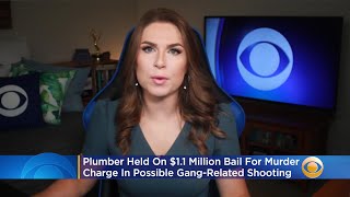 Plumber Held On $1.1 Million Bail For Murder Charge In Possible Gang-Related Shooting